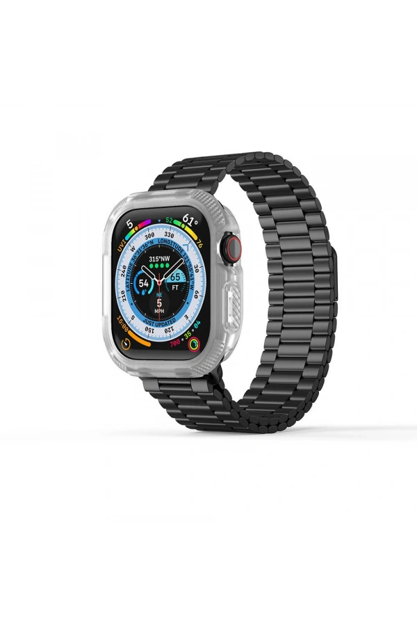 Apple Watch 10 46mm Silikon TPU Kasa Koruyucu Zore Watch Gard 17