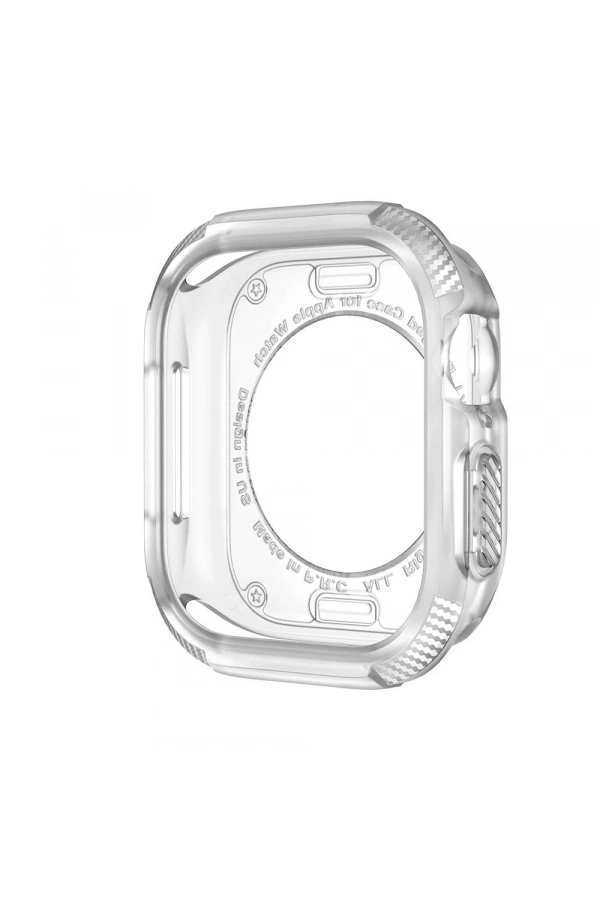 Apple Watch 10 46mm Silikon TPU Kasa Koruyucu Zore Watch Gard 17