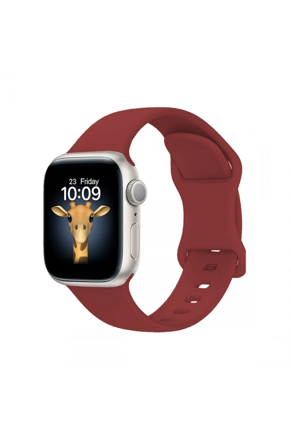 Apple Watch 10 46mm Zore KRD-131 Silikon Kordon Strap Kayış