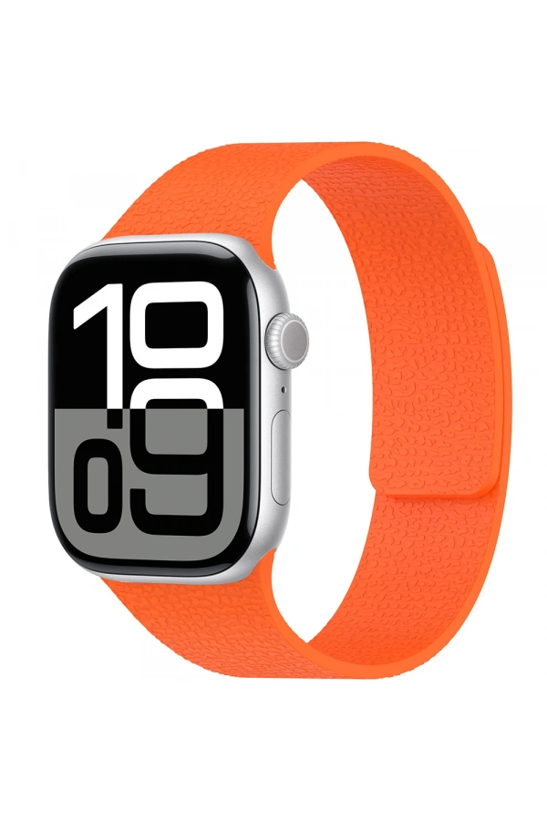 Apple Watch 10 46mm Zore KRD-136 Kabartma Desenli Silikon Kordon