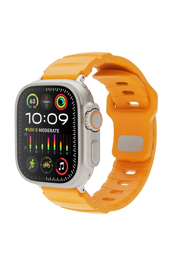 Apple Watch 10 46mm Zore KRD-143 Silikon Kordon