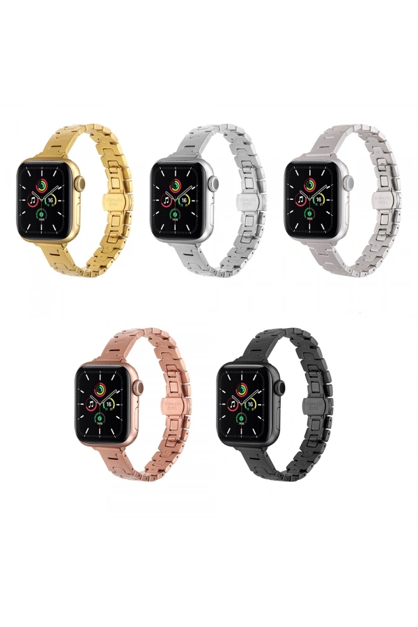 Apple Watch 10 46mm Zore KRD-150 Metal Kordon