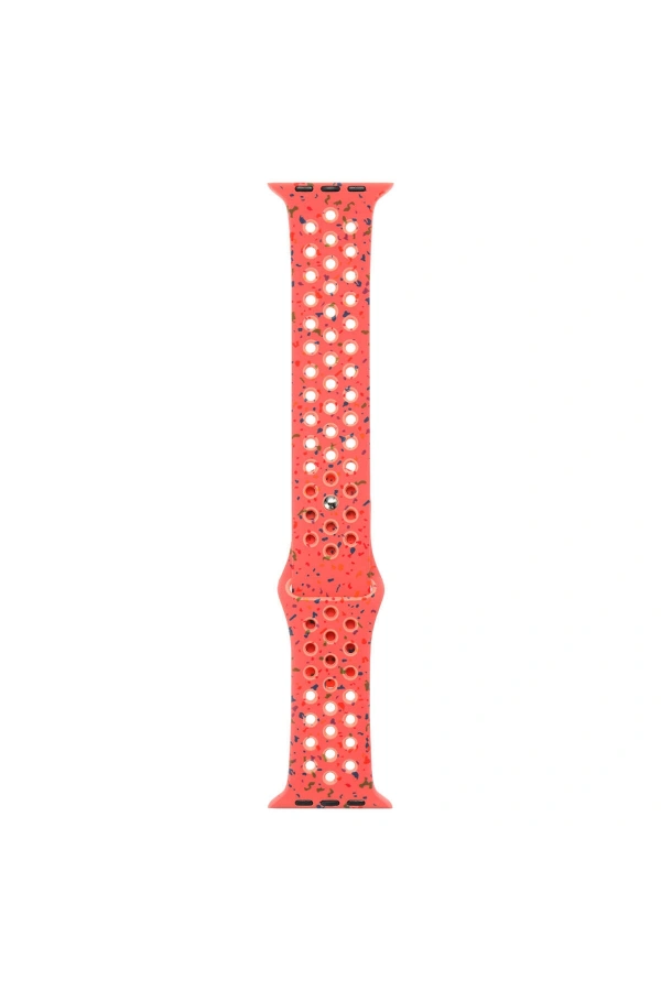 Apple Watch 38mm Kordon Yeni Seri 2023 KRD-02 Silikon Strap Kayış