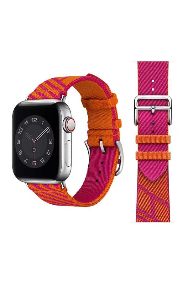 Apple Watch 38mm KRD-51 Hasır Kordon