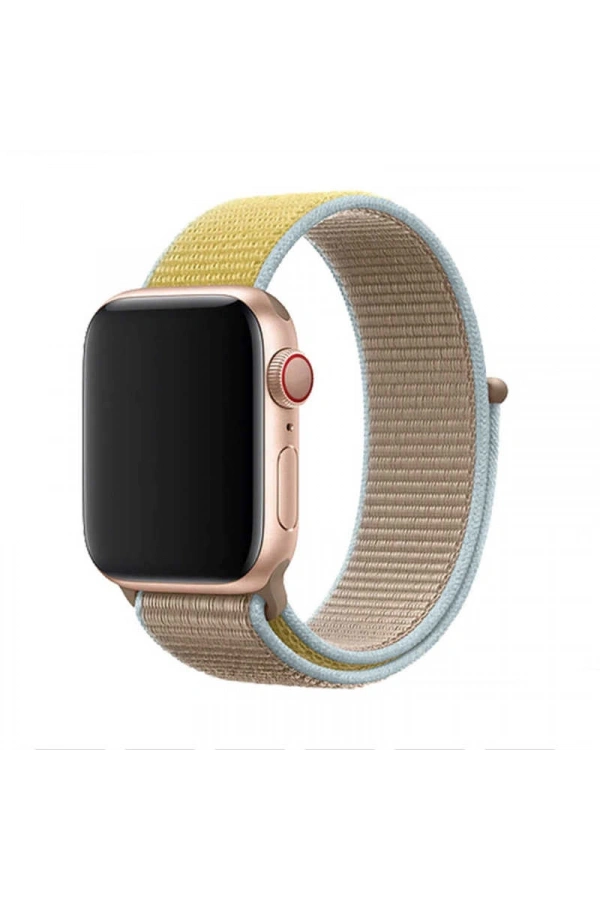 Apple Watch 38mm Zore KRD-03 Hasır Kordon