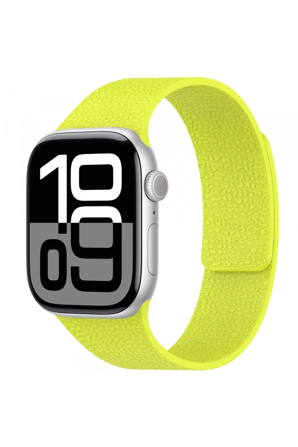 Apple Watch 38mm Zore KRD-136 Kabartma Desenli Silikon Kordon