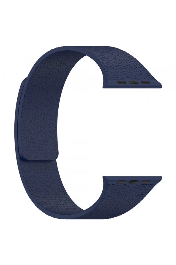 Apple Watch 38mm Zore KRD-136 Kabartma Desenli Silikon Kordon