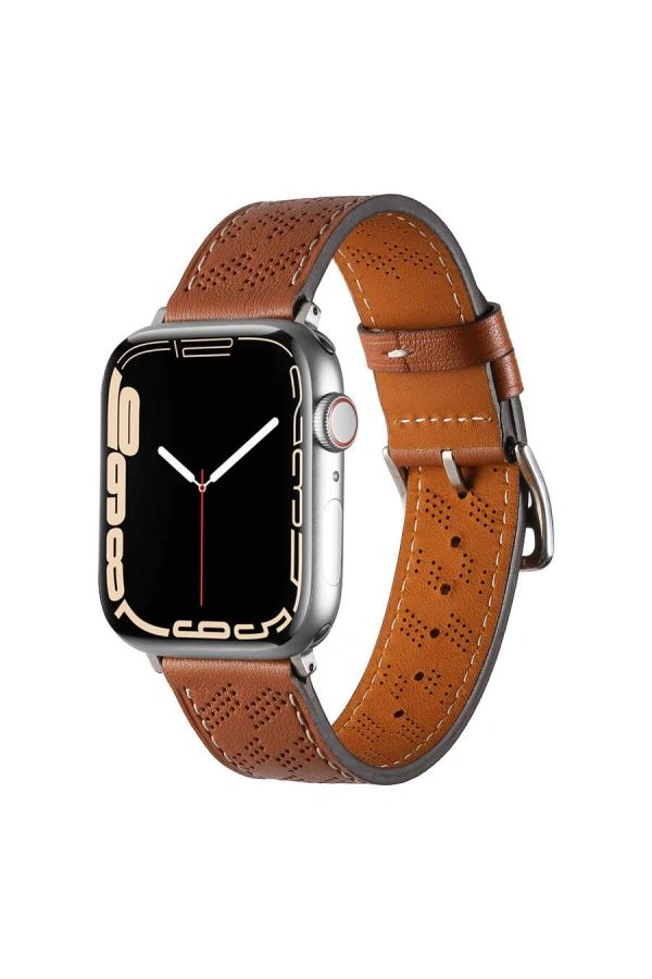 ​​​Apple Watch 40mm KRD-76 PU Deri Kordon Strap Kayış