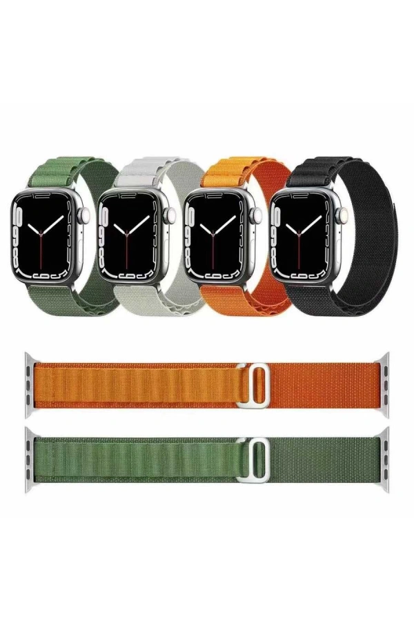 Apple Watch 40mm Zore KRD-74 Hasır Kordon