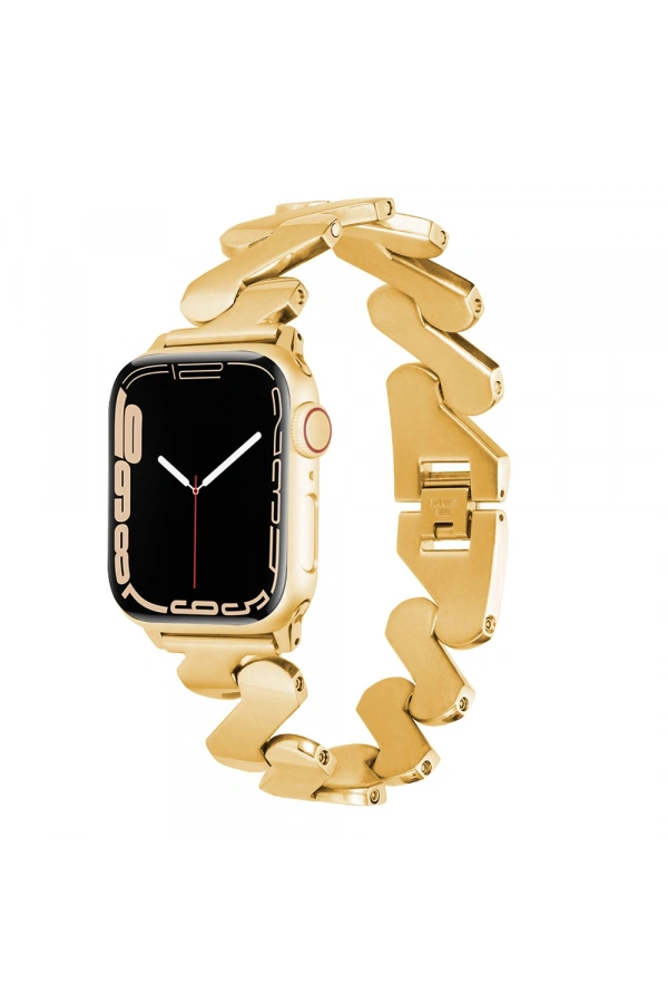 ​​​Apple Watch 42mm Kordon KRD-80 Metal Strap Kayış