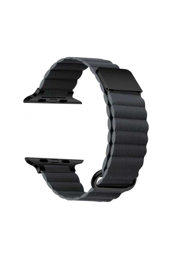 ​​​Apple Watch 42mm KRD-78 PU Deri Kordon Strap Kayış