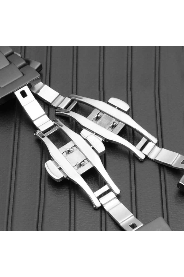 ​​​Apple Watch 42mm Mat Seramik Metal Kordon