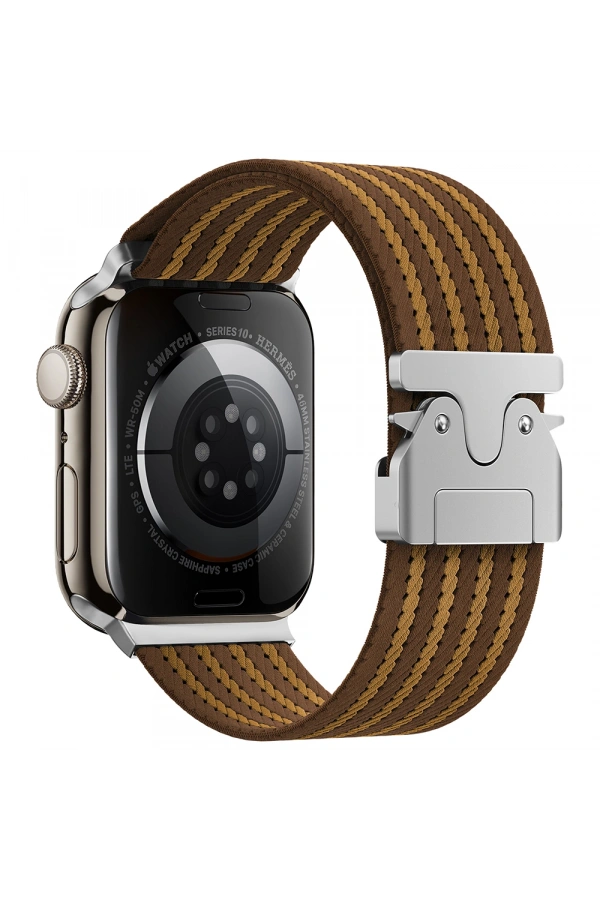 Apple Watch 42mm Zore KRD-133 Naylon Kumaş Hasır Örgülü Kordon