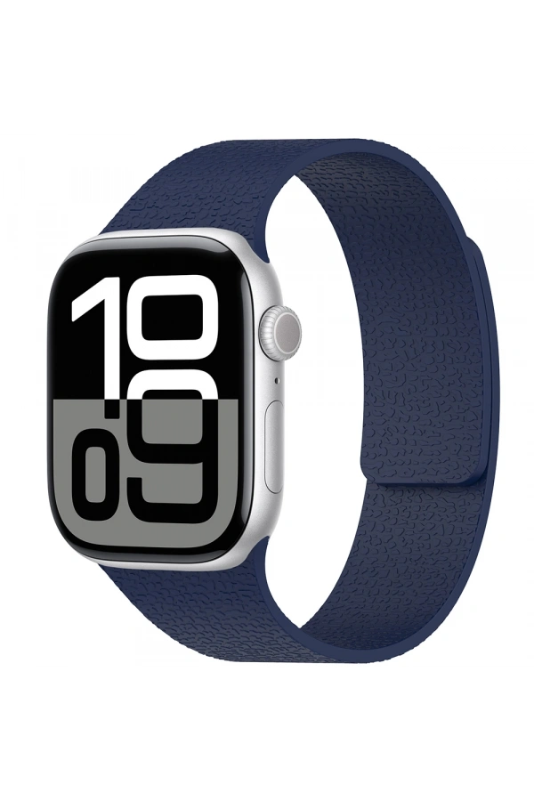 Apple Watch 42mm Zore KRD-136 Kabartma Desenli Silikon Kordon