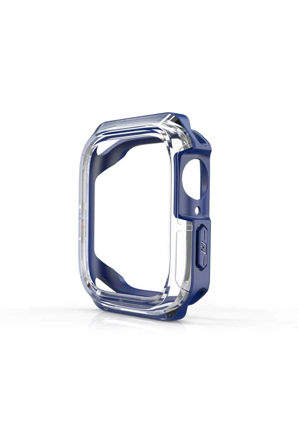 Apple Watch 42mm Zore Watch Gard 08 Sert PC + Silikon Koruyucu