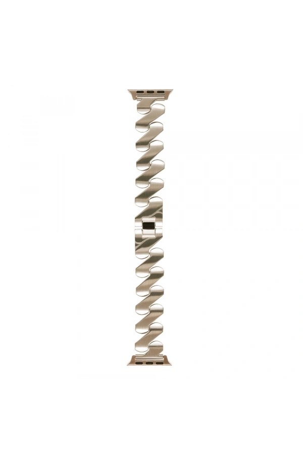 ​​​Apple Watch 44mm Kordon KRD-80 Metal Strap Kayış