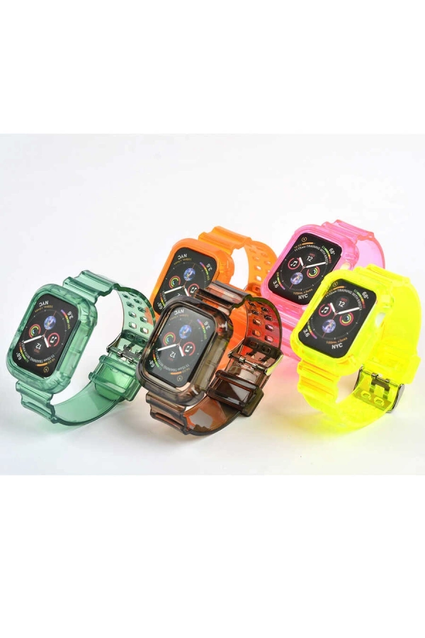 Apple Watch 44mm KRD-27 Silikon Kordon