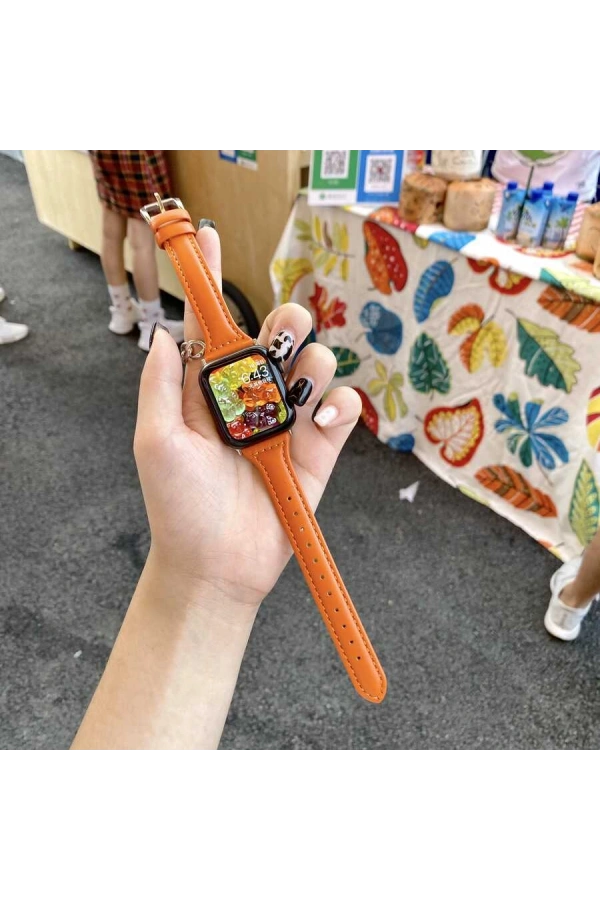 ​​​Apple Watch 44mm KRD-28 Deri Kordon