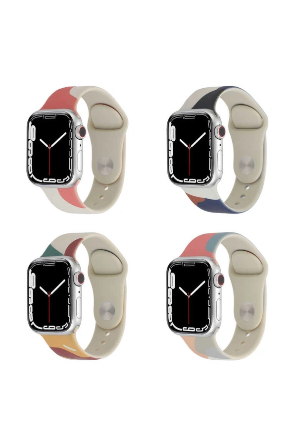 Apple Watch 44mm KRD-62 Silikon Kordon