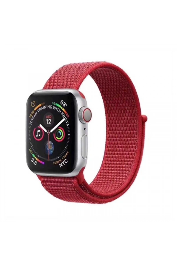 Apple Watch 44mm Zore KRD-03 Hasır Kordon