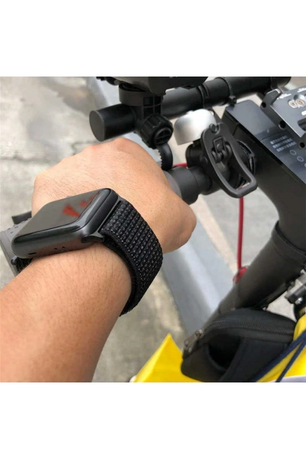 Apple Watch 44mm Zore KRD-03 Hasır Kordon