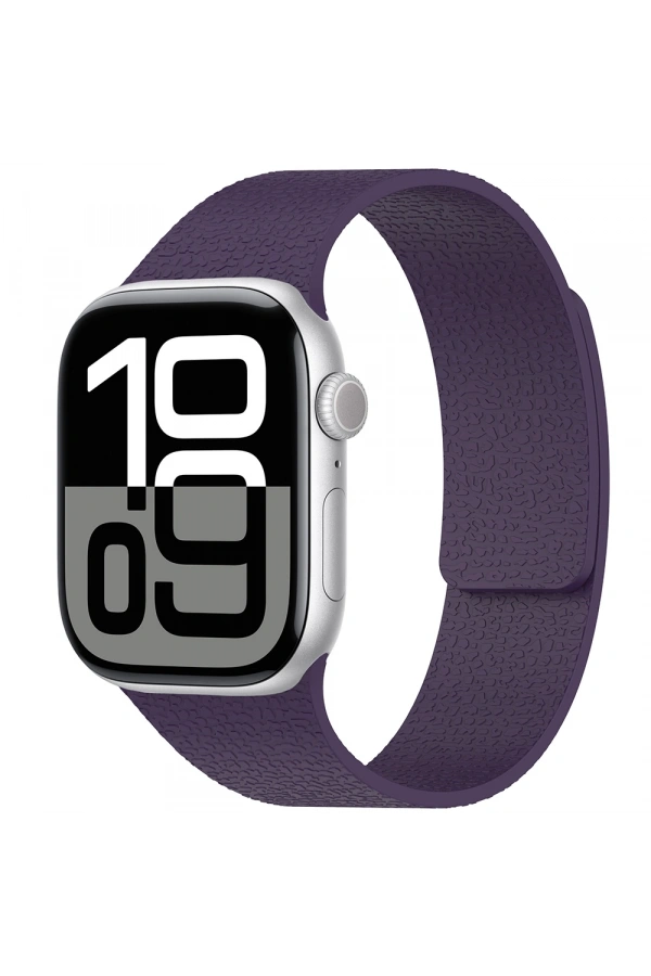 Apple Watch 44mm Zore KRD-136 Kabartma Desenli Silikon Kordon