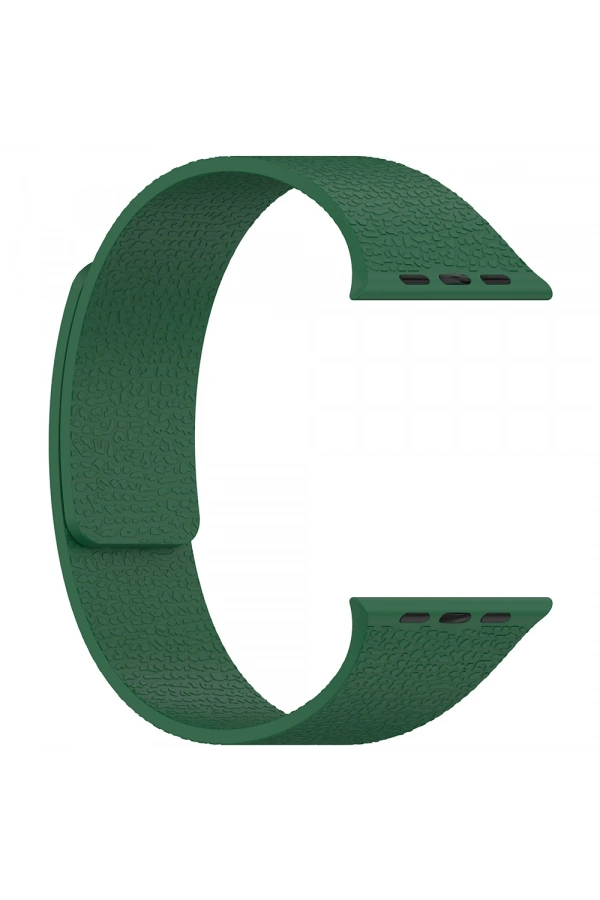 Apple Watch 44mm Zore KRD-136 Kabartma Desenli Silikon Kordon