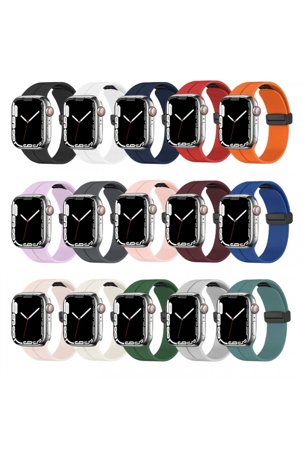 Apple Watch 44mm Zore KRD-84 Silikon Kordon