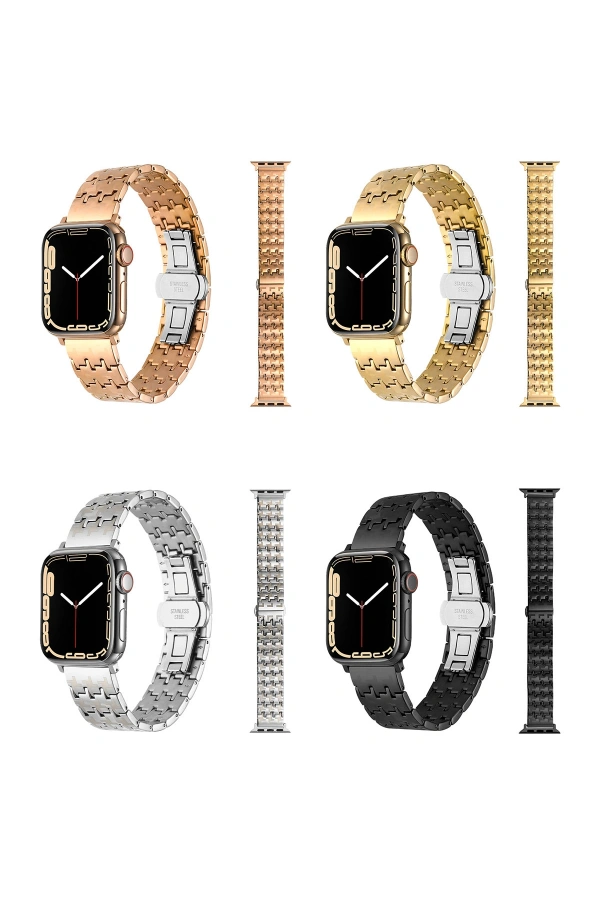 Apple Watch 44mm Zore KRD-86 Metal Kordon