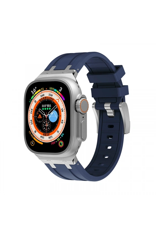Apple Watch 44mm Zore KRD-89 Silikon Kordon