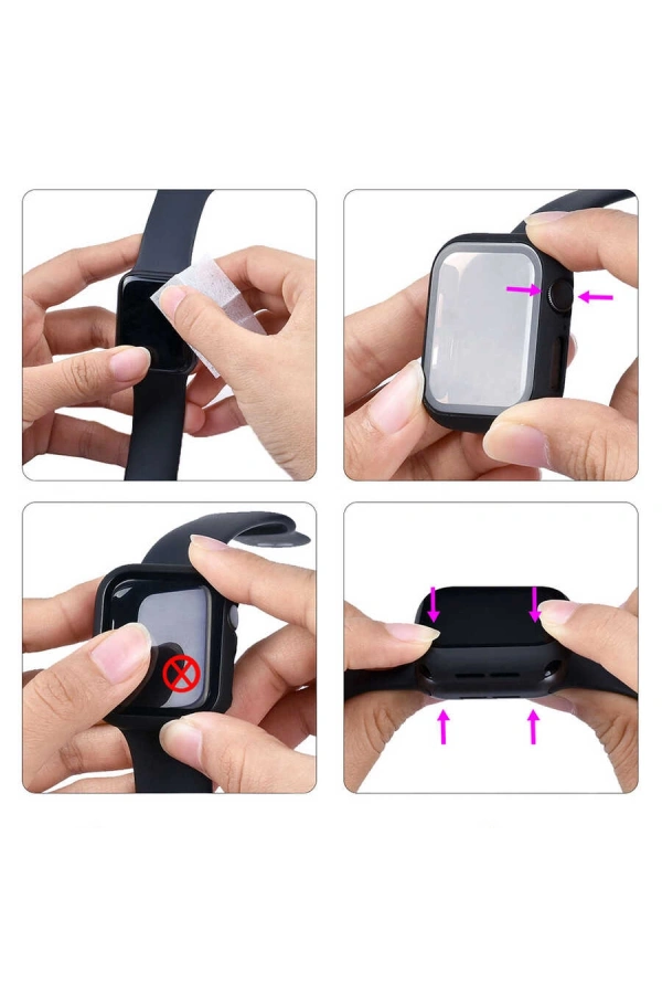 Apple Watch 44mm Zore Watch Gard 01 Ekran Koruyucu