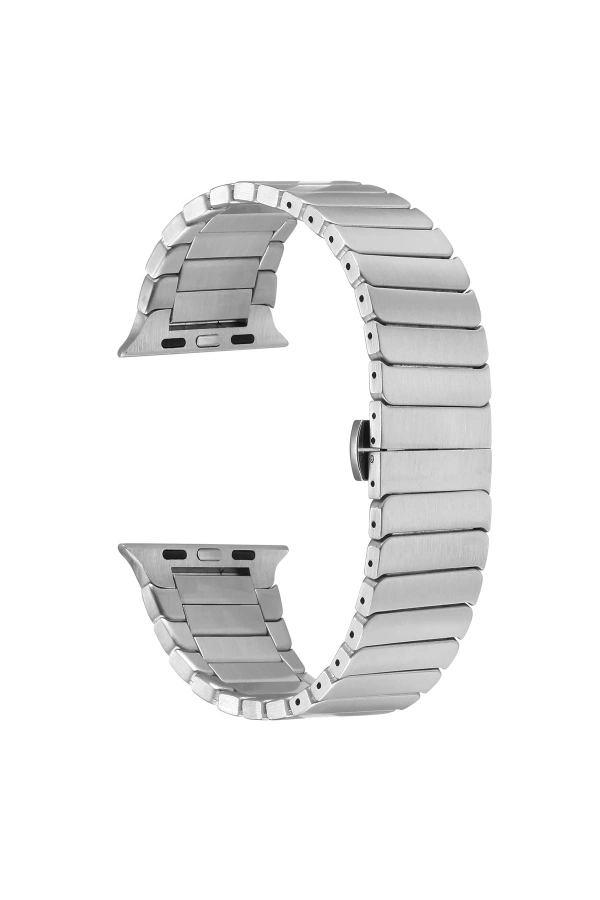 ​​​Apple Watch 7 41mm Kordon KRD-79 Metal Strap Kayış