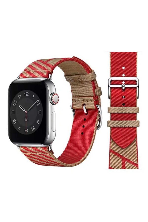 Apple Watch 7 41mm KRD-51 Hasır Kordon