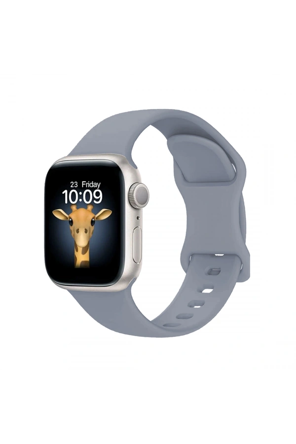 Apple Watch 7 41mm Zore KRD-131 Silikon Kordon Strap Kayış