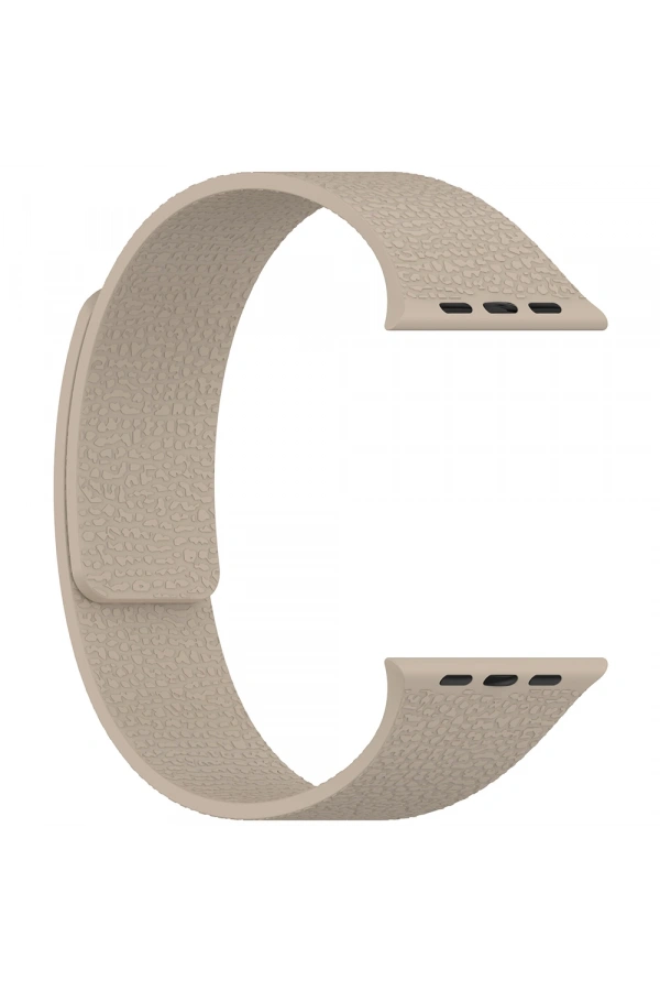 Apple Watch 7 41mm Zore KRD-136 Kabartma Desenli Silikon Kordon