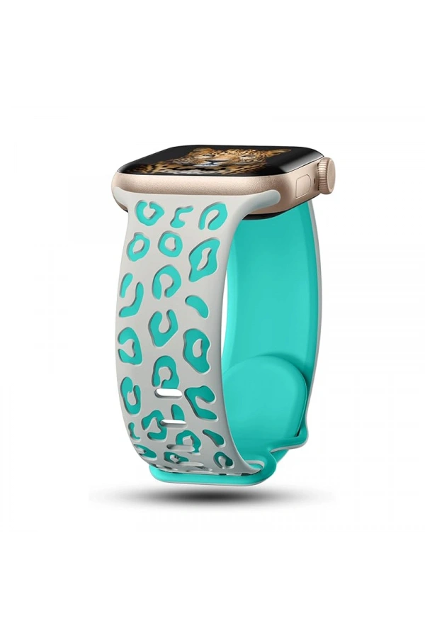 Apple Watch 7 41mm Zore KRD-140 Silikon Kordon Strap Kayış