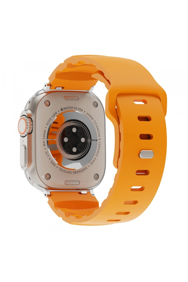 Apple Watch 7 41mm Zore KRD-143 Silikon Kordon