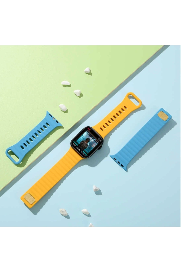 Apple Watch 7 41mm Zore KRD-73 Silikon Kordon