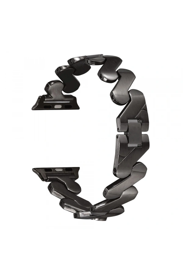​​​Apple Watch 7 45mm Kordon KRD-80 Metal Strap Kayış