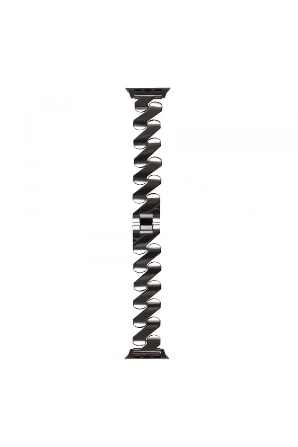 ​​​Apple Watch 7 45mm Kordon KRD-80 Metal Strap Kayış