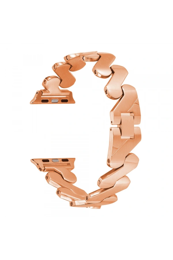 ​​​Apple Watch 7 45mm Kordon KRD-80 Metal Strap Kayış