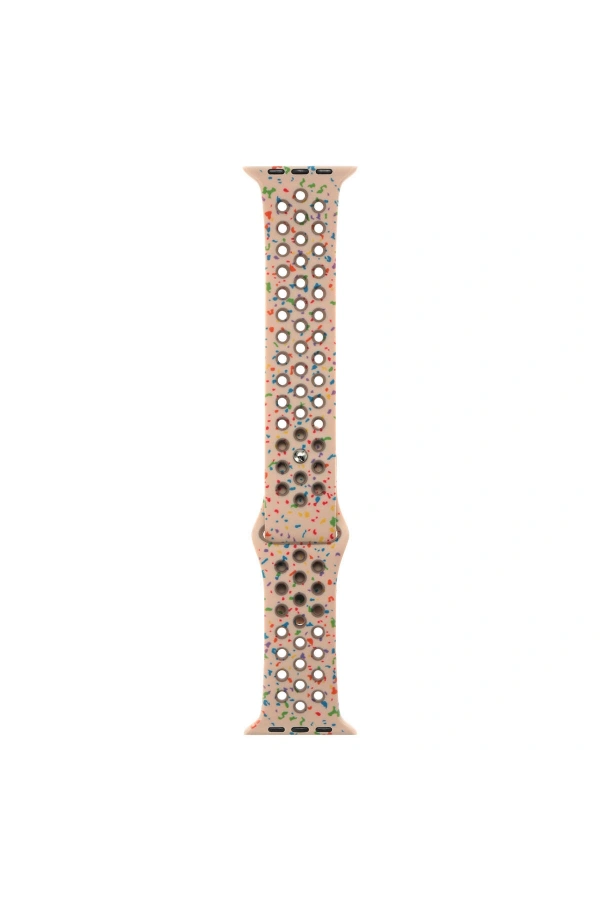 Apple Watch 7 45mm Kordon Yeni Seri 2023 KRD-02 Silikon Strap Kayış