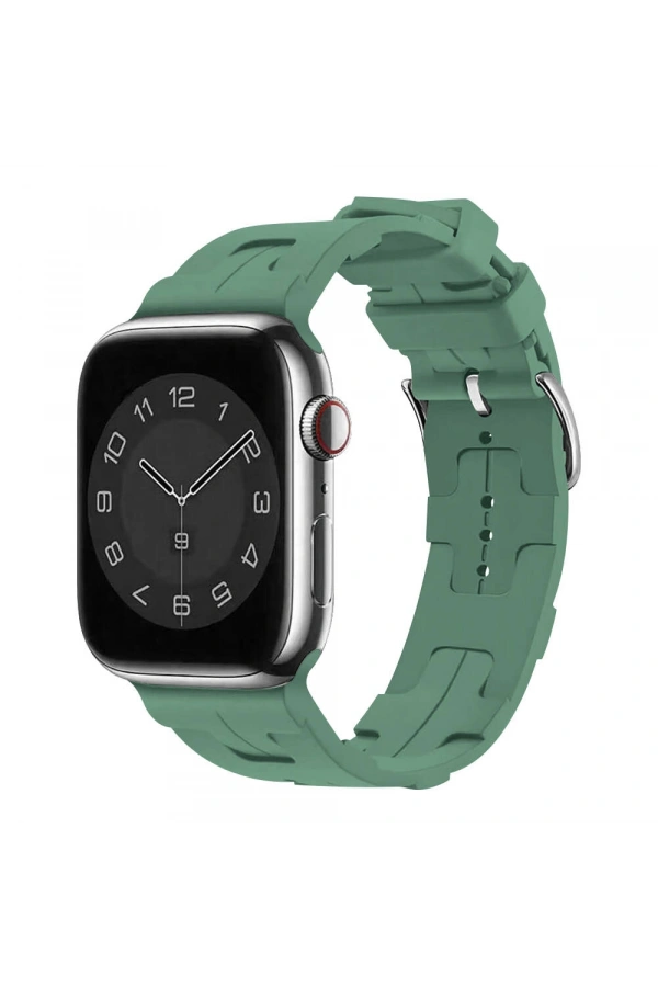 Apple Watch 7 45mm KRD-92 Silikon Kordon