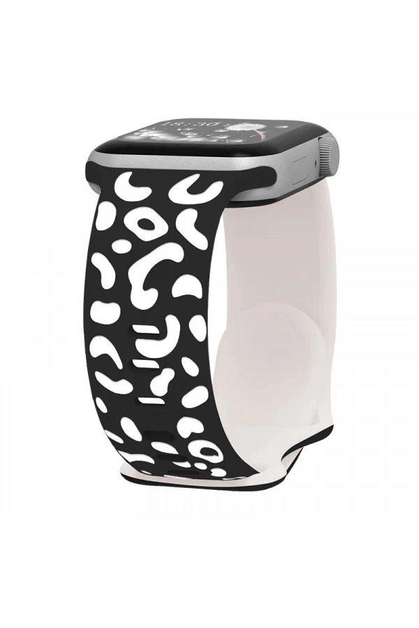 Apple Watch 7 45mm Zore KRD-140 Silikon Kordon Strap Kayış