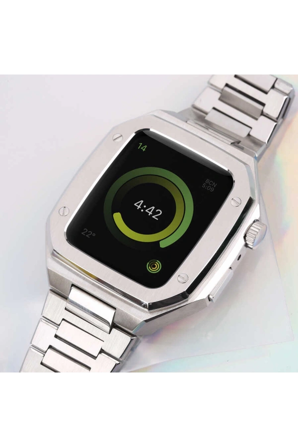 Apple Watch 7 45mm Zore KRD-64 Metal Kordon