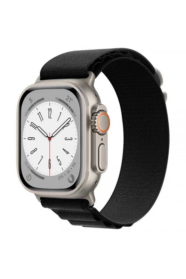 Apple Watch 7 45mm Zore KRD-74 Hasır Kordon