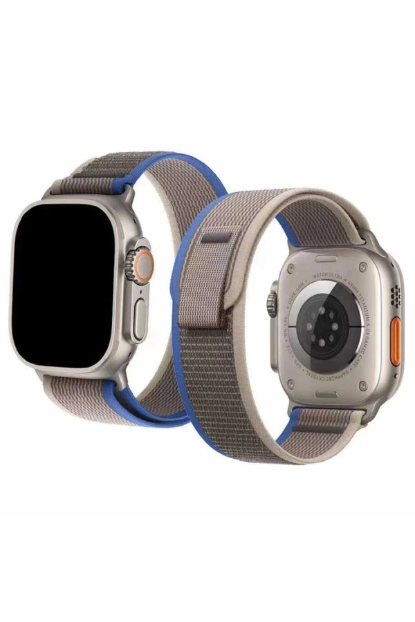 Apple Watch 7 45mm Zore KRD-77 Hasır Kordon