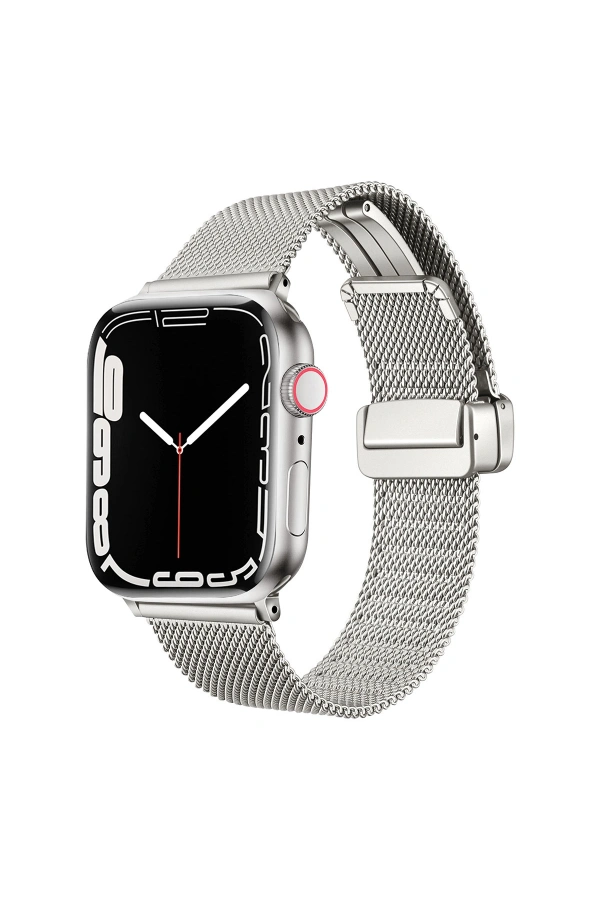 Apple Watch 7 45mm Zore KRD-85 Metal Kordon