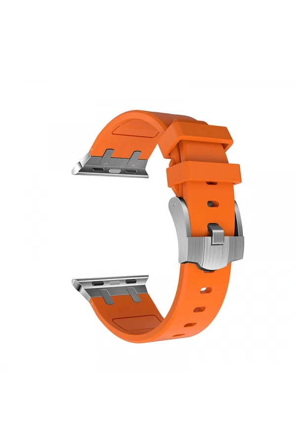 Apple Watch 7 45mm Zore KRD-89 Silikon Kordon