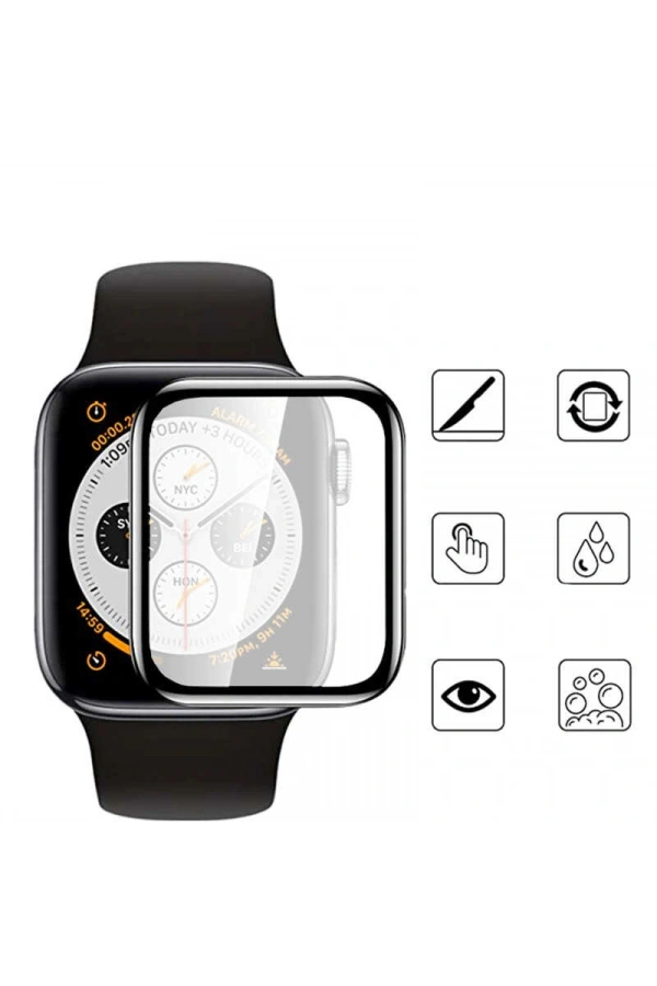 Apple Watch 7 45mm Zore Mat Eko PMMA Pet Saat Ekran Koruyucu